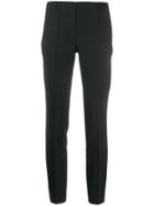 P.a.r.o.s.h. Plain Slim-fit Trousers - Black