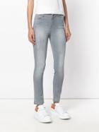 Twin-set - Star Stud Faded Jeans - Women - Cotton/polyester/spandex/elastane - 31, Blue, Cotton/polyester/spandex/elastane
