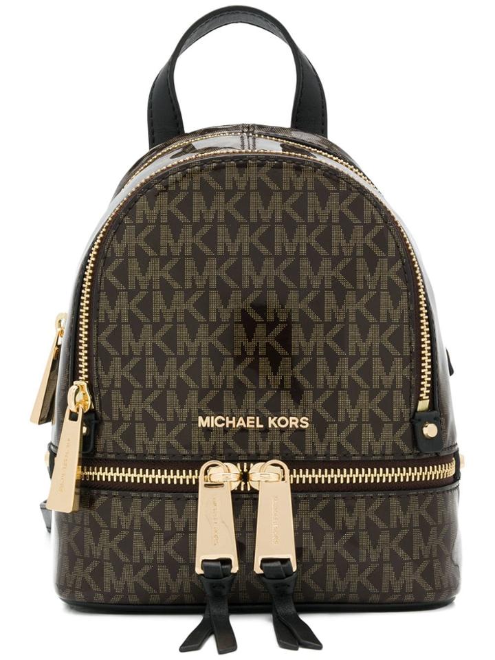 Michael Michael Kors Mini Monogram Backpack - Brown