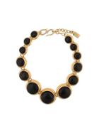 Yves Saint Laurent Vintage Graduated Round Necklace - Gold