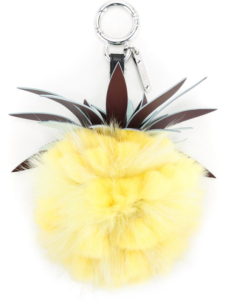 Fendi Fruits Charm - Yellow & Orange