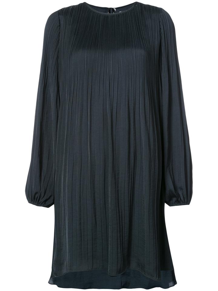 Elizabeth And James Ribbed Shift Dress - Blue