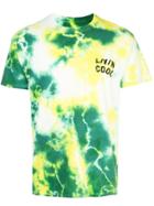 Livincool Tie-dye Crewneck T-shirt - Green