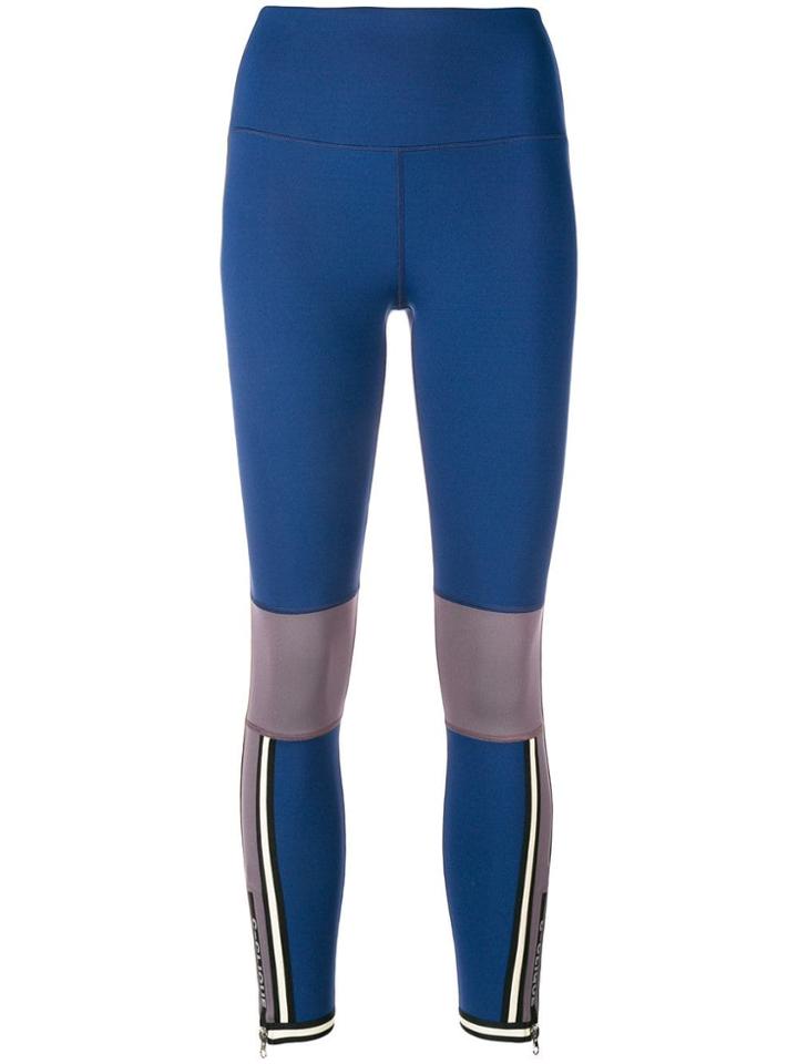 Pinko Colourblock Leggings - Blue