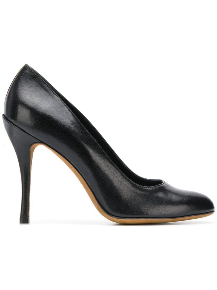 Moschino Cheap & Chic Round Toe Pumps - Black