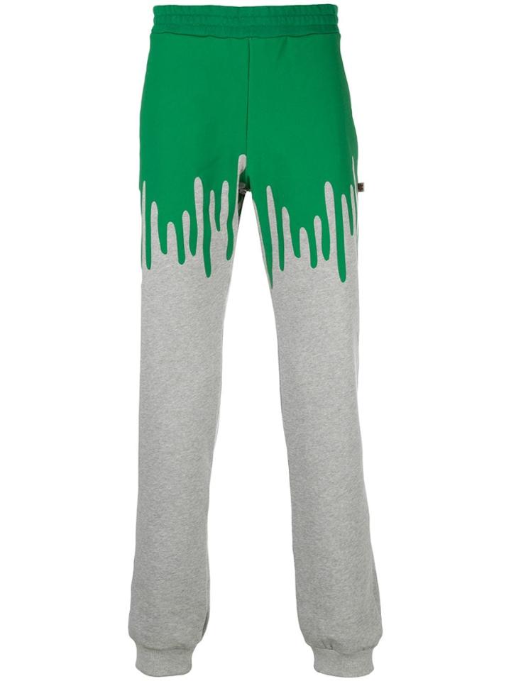 Walter Van Beirendonck Drip Sweat Track Pants - Grey