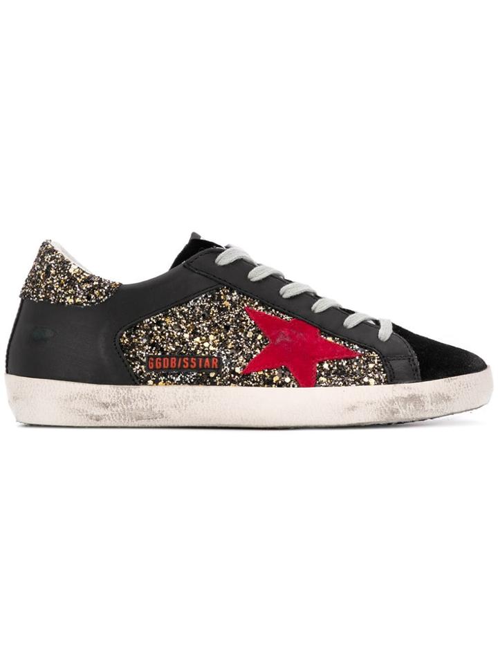 Golden Goose Deluxe Brand Superstar Lace-up Sneakers - Black