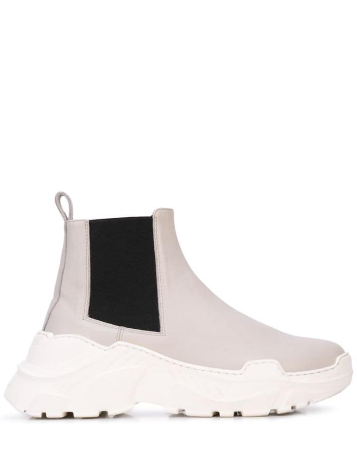 Tibi Diego Boots - Grey