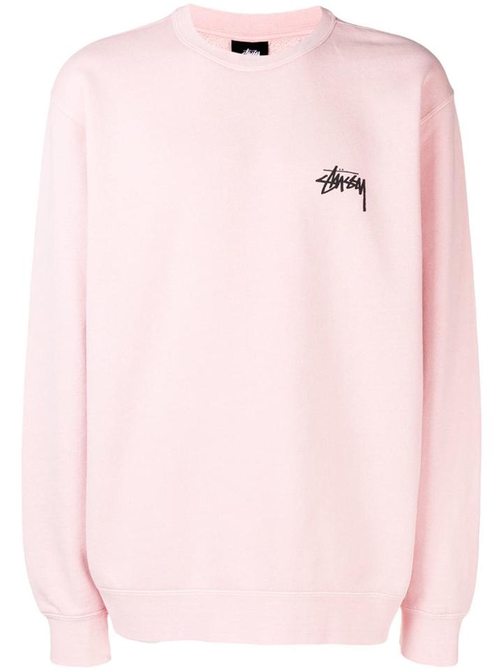 Stussy 8 Ball Sweatshirt - Pink