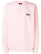 Stussy 8 Ball Sweatshirt - Pink