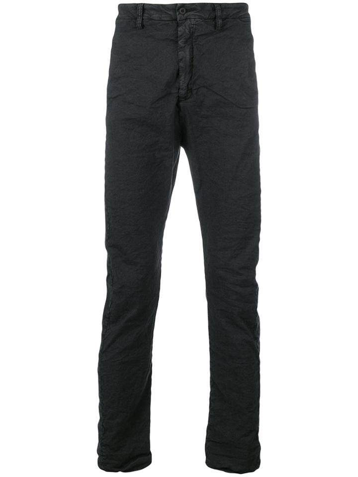 Poème Bohémien Unseen Pocket Slim Trousers - Black