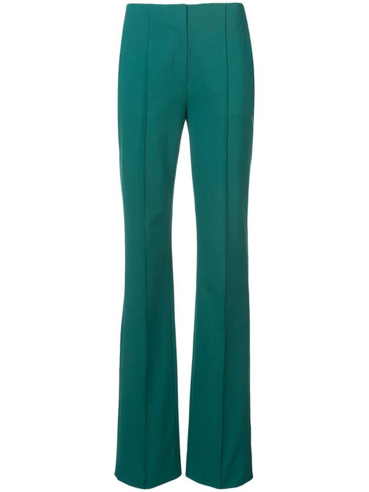 Diane Von Furstenberg Flared Trousers - Green