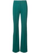 Diane Von Furstenberg Flared Trousers - Green
