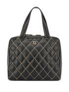 Chanel Pre-owned Wild-stitch Cc Logos Tote - Black