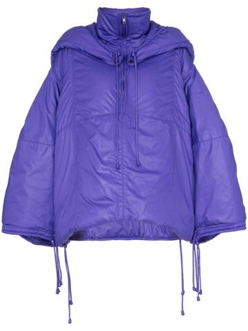 Montana X Montana Hooded Puffer Jacket - Purple