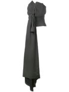 A.f.vandevorst Bow Tied Bandeau Top - Black