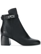 Steffen Schraut Side Twist-lock Ankle Boots - Black