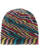 Missoni Abstract Stripe Beanie - Grey