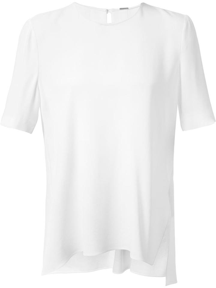 Adam Lippes High Low Hem Blouse