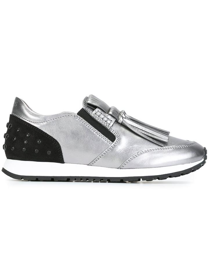 Tod's Fringe Front Sneakers