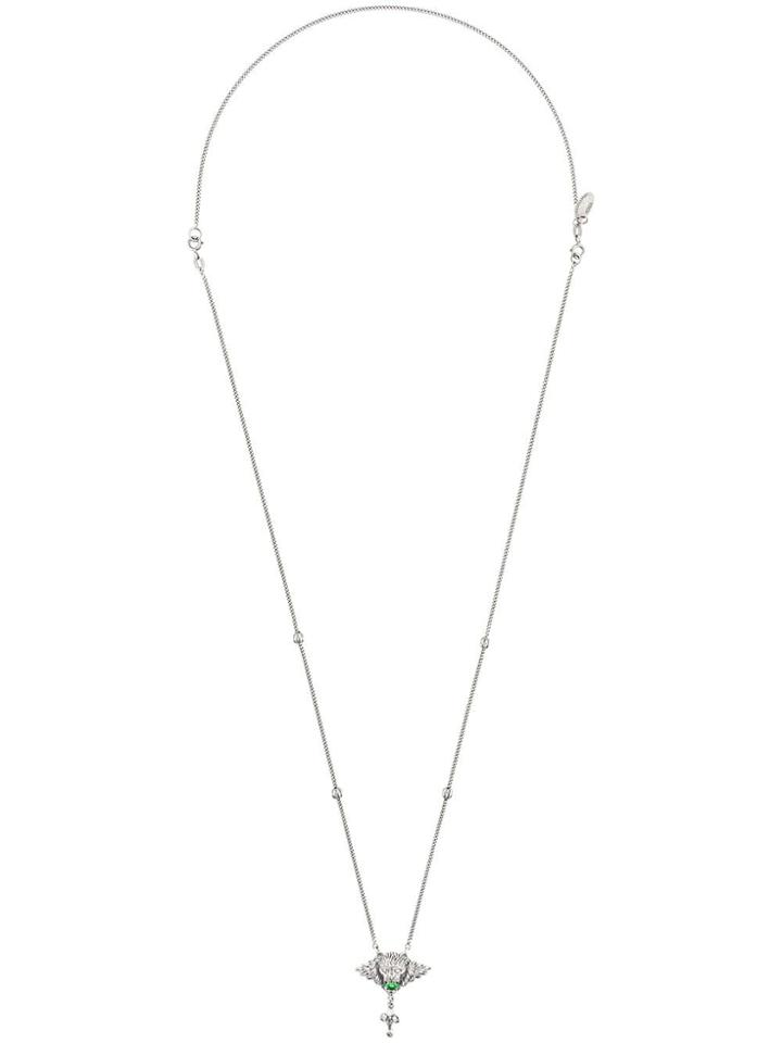 Iosselliani Leo Head Puro Necklace - Metallic