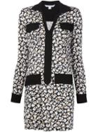 Diane Von Furstenberg Floral Print Shirt Dress