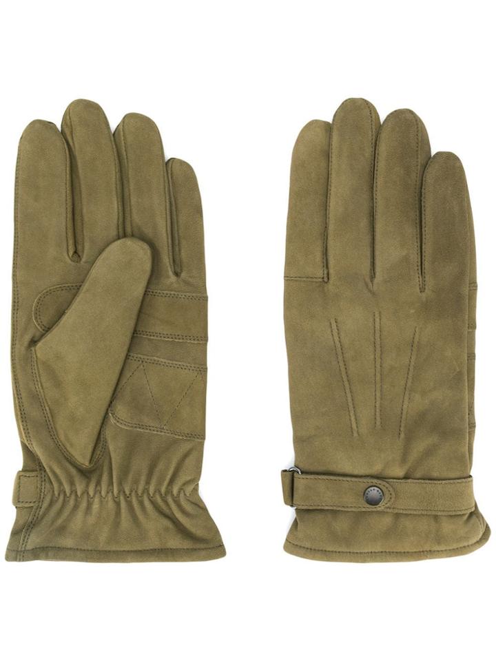Barbour Slip-on Gloves - Green