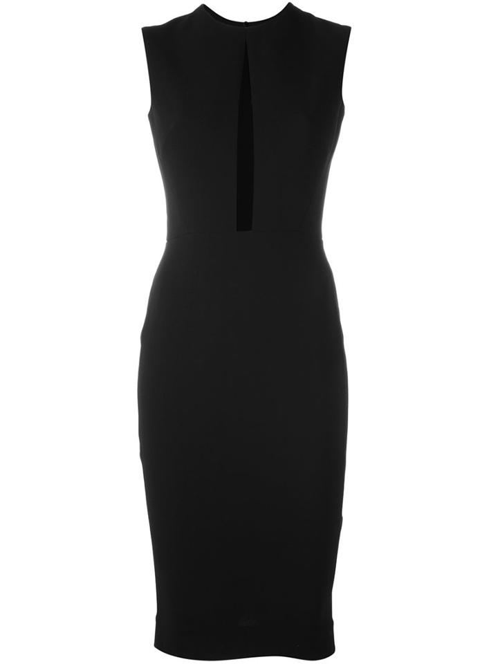 Victoria Beckham Sheer Insert Dress