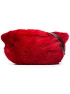 Simonetta Ravizza Furrissima Belt Bag - Red