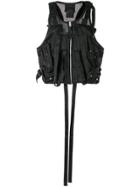 Alyx Parachute Vest With Corset - Black