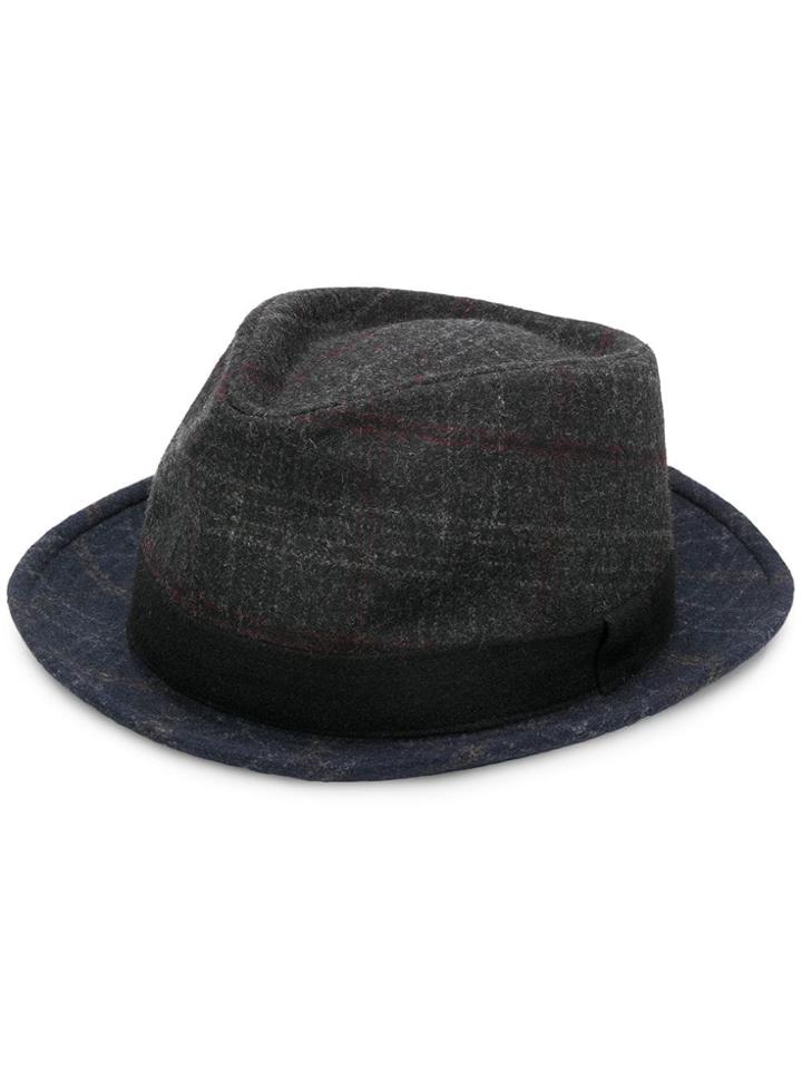 Ps By Paul Smith Wide Brim Hat - Blue