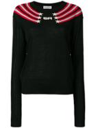 Sonia Rykiel Stars And Stripes Jumper - Black