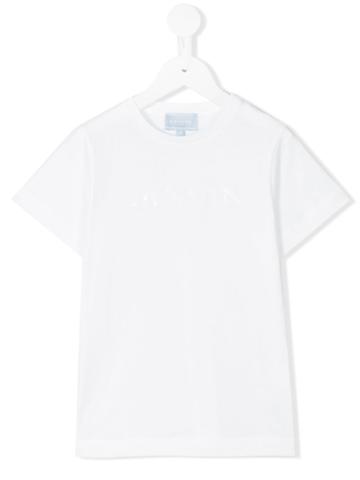 Lanvin Petite - Classic T-shirt - Kids - Cotton - 9 Yrs, White