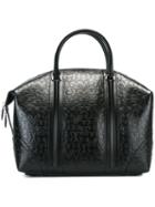 Givenchy Small '24h' Logo Tote, Men's, Black, Leather