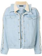 Y / Project Duo Style Jacket Coat - Blue