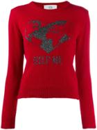 Alberta Ferretti Help Me Sweater - Red
