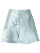 Olympiah Panelled Magno Skirt - Green