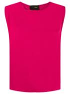 Andrea Bogosian Sleeveless Top, Women's, Size: Medium, Pink/purple, Acetate/viscose