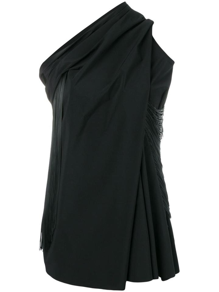Rick Owens One Shoulder Blouse - Black