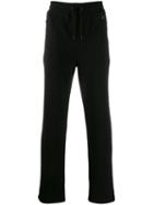 Karl Lagerfeld Straight-leg Track Pants - Black
