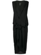 Ann Demeulemeester Sleeveless Tunic Dress - Black