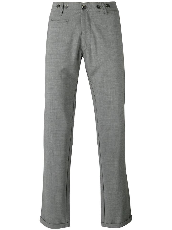Barena - Classic Chinos - Men - Cotton/polyester/spandex/elastane/wool - 48, Grey, Cotton/polyester/spandex/elastane/wool