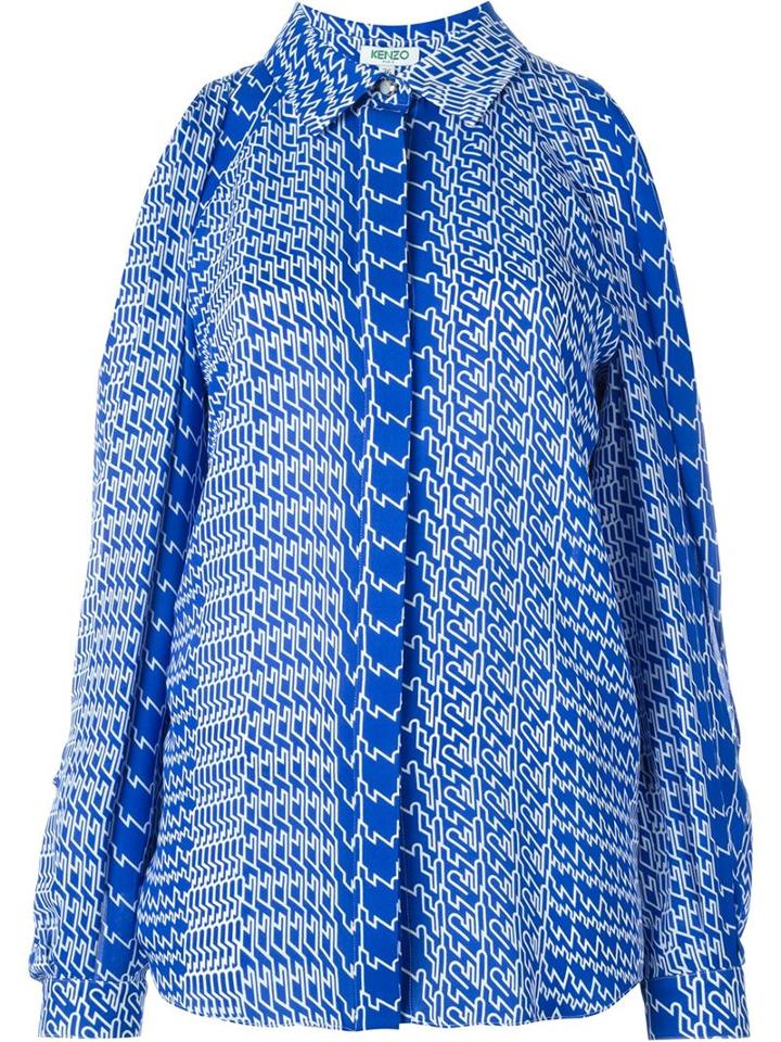 Kenzo Geometric Print Shirt