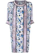 Kenzo Moonmap Dress, Women's, Size: 36, Silk