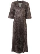 Ginger & Smart Chronicle Sunray-pleated Dress - Brown