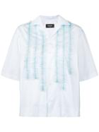 Dsquared2 Embroidered Short-sleeve Shirt - Blue