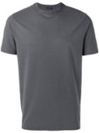 Zanone Crew Neck T-shirt, Men's, Size: 50, Grey, Cotton
