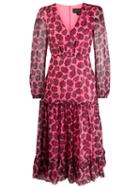 Saloni Devon Dress - Pink