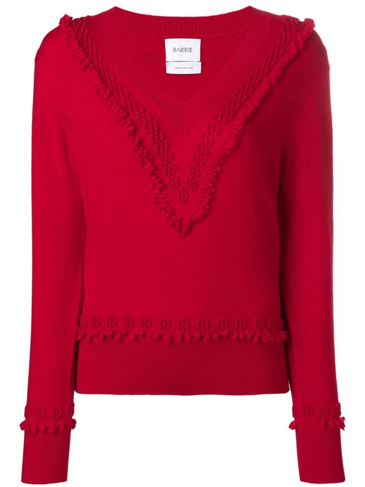 Barrie Cashmere Sweater - Red