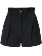 3.1 Phillip Lim Pinstripe Tailored Shorts - Blue